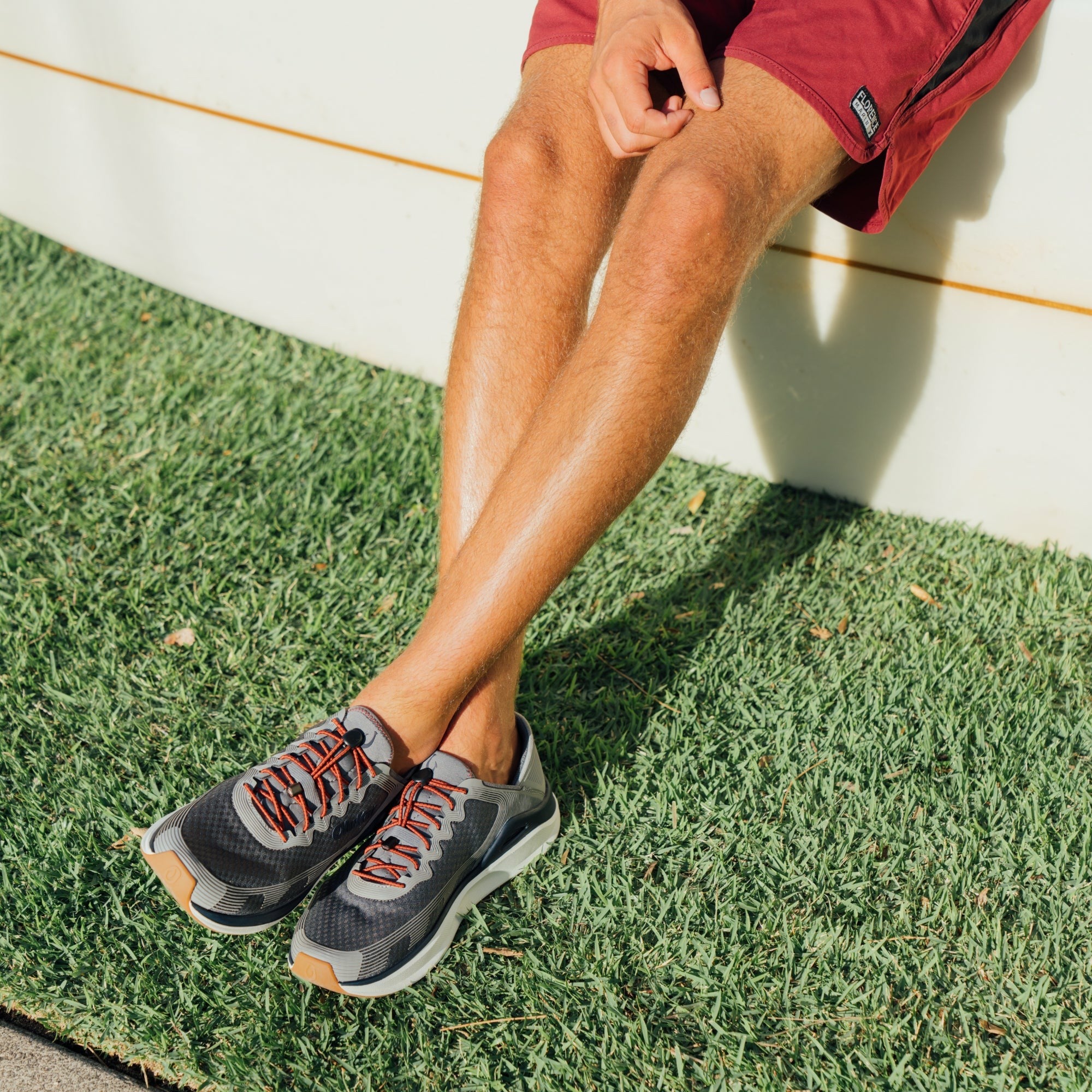 ‘Ahi Water Boat Shoes - Rock / Ash