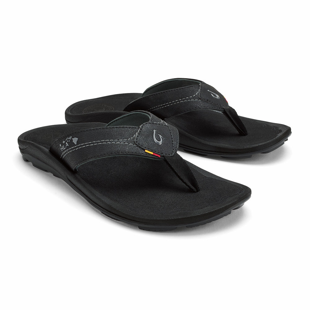 Kīpī Comfortable Beach Sandals - Black