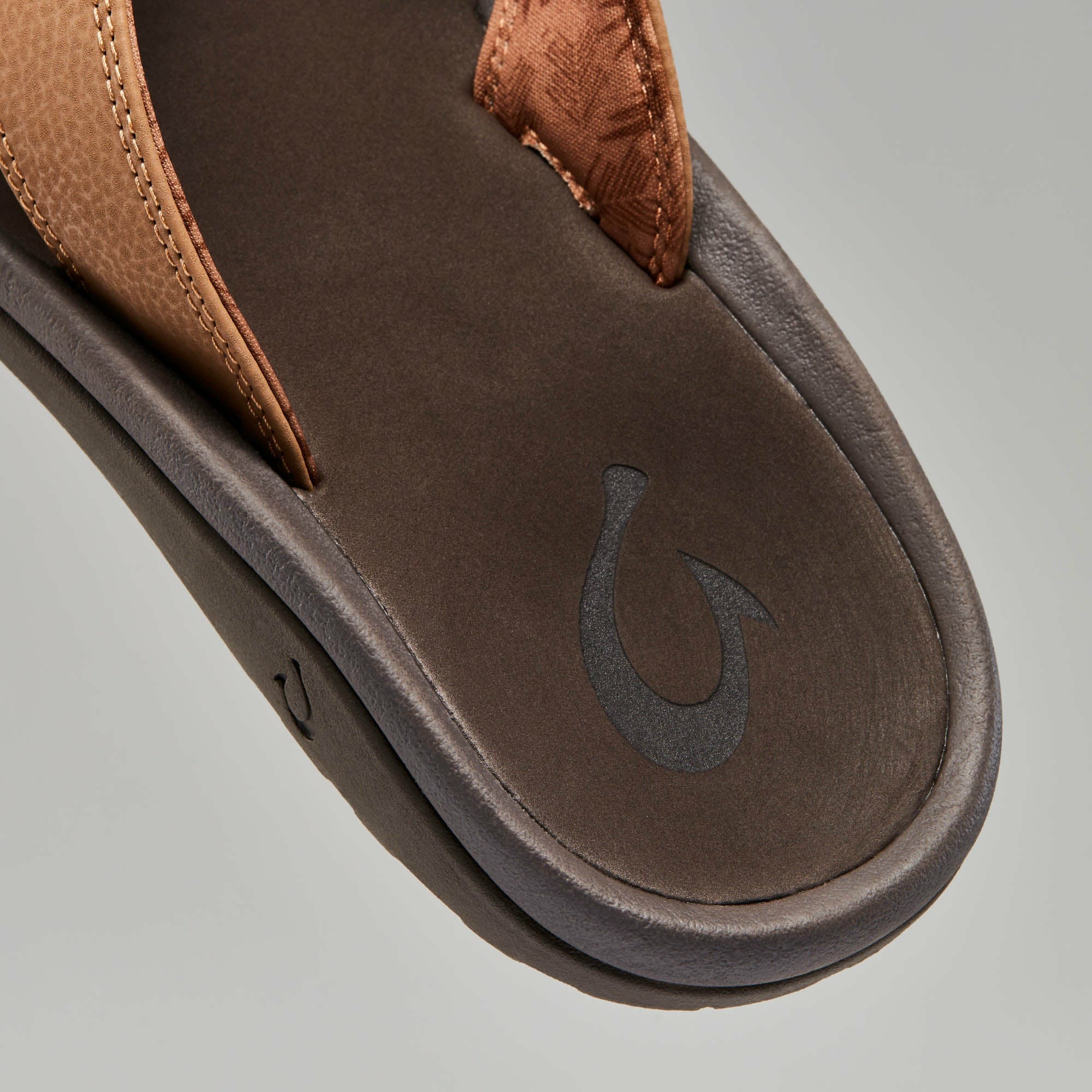 ‘Ohana Men's Best Selling Beach Sandals - Tan / Dark Java