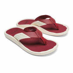 Ulele - Off White / Deep Red