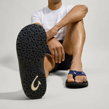 ‘Ohana Men's Beach Sandals - Navy / Onyx