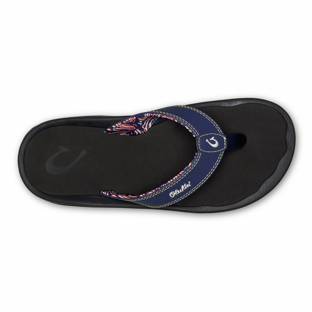 ‘Ohana Men's Beach Sandals - Navy / Onyx