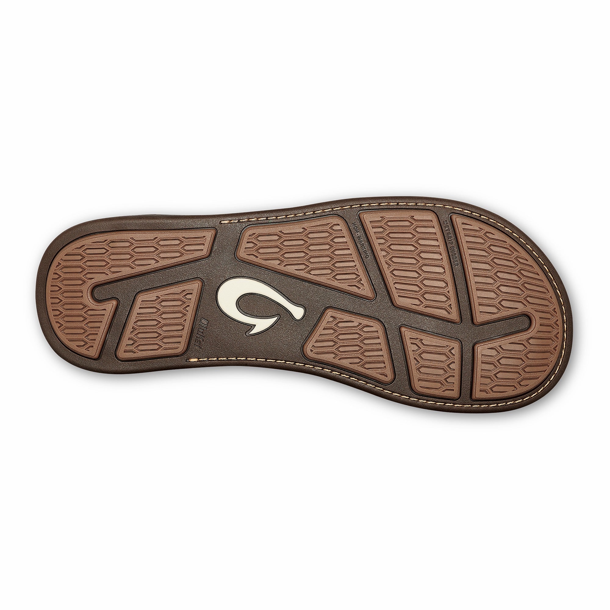 Tuahine Men's Waterproof Leather Beach Sandals - Toffee