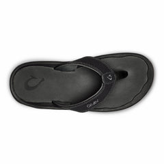OluKai ‘Ohana - Black / Dark Shadow | Men's Beach Sandals