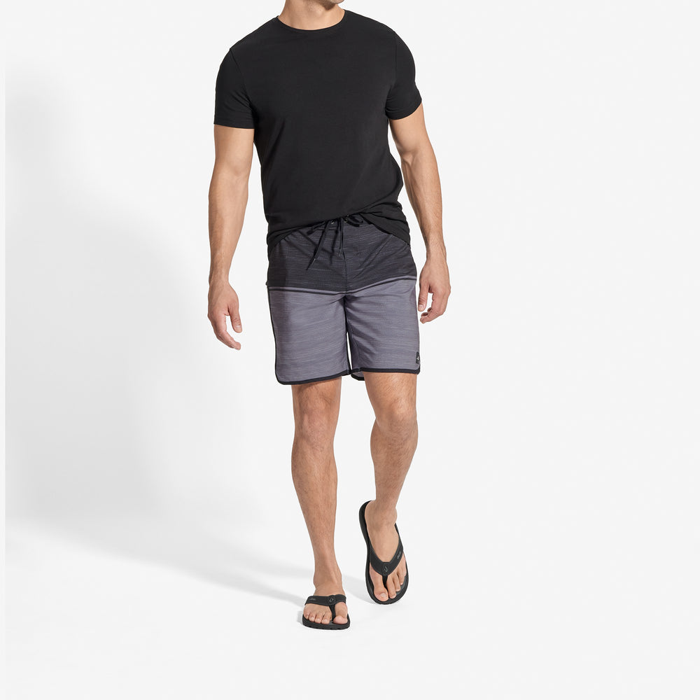 OluKai ‘Ohana - Black / Dark Shadow | Men's Beach Sandals