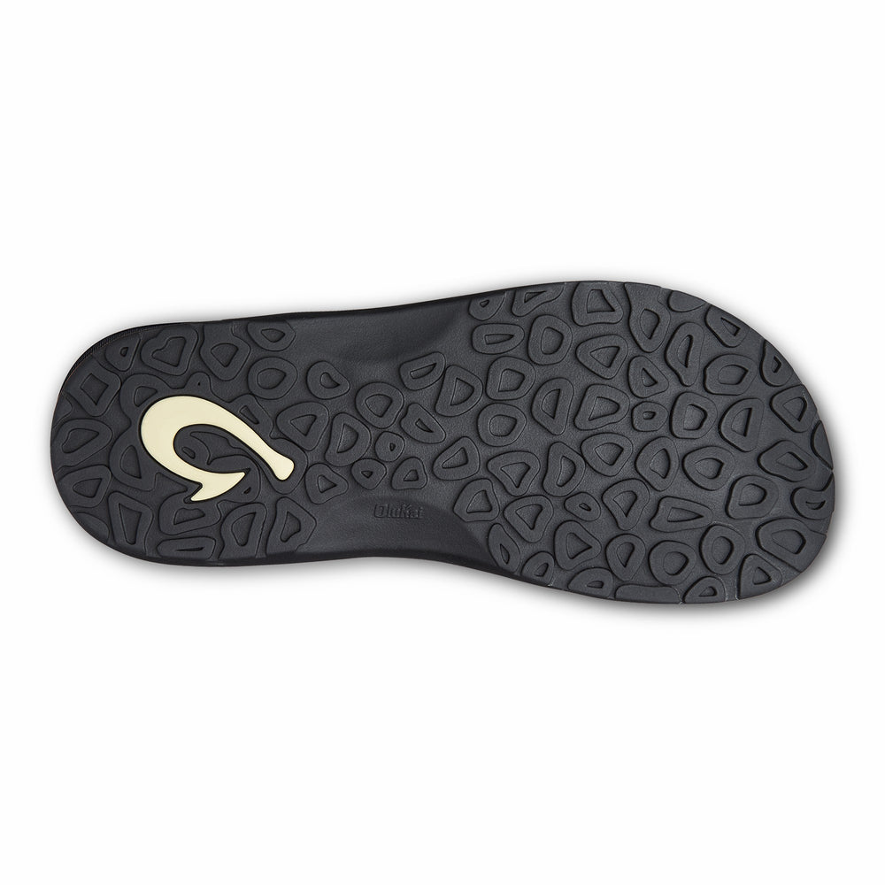 OluKai ‘Ohana - Black / Dark Shadow | Men's Beach Sandals