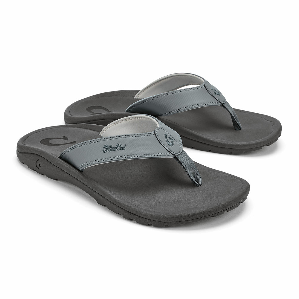 ‘Ohana Men's Best Selling Beach Sandals - Ash / Rock