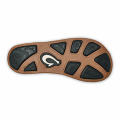 Hiapo -Dark Java / Toffee Leather Beach Sandals