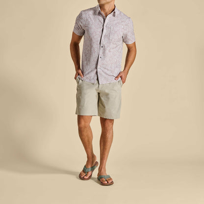 Hiapo - Odyssey Grey / Sahara Leather Beach Sandals