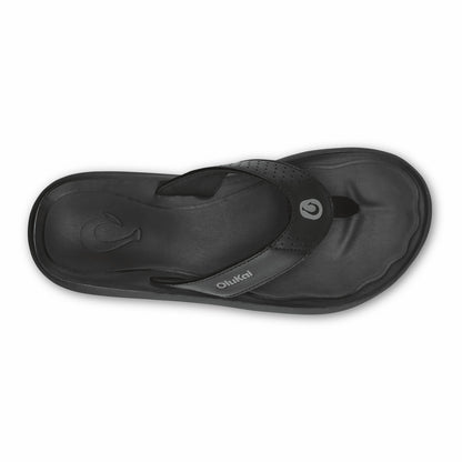Pili Waterproof Leather Sandals - Lava Rock