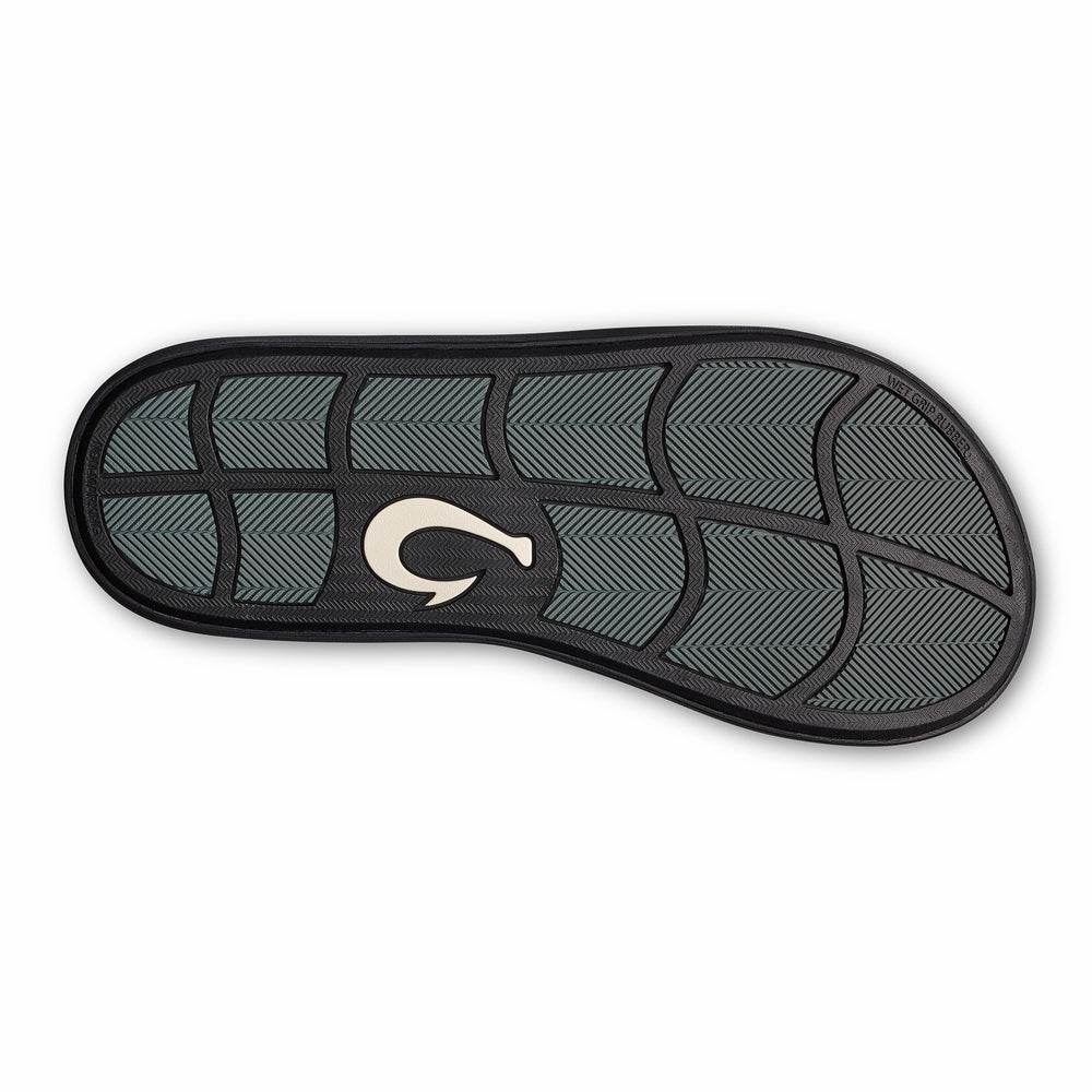 Pili Waterproof Leather Sandals - Lava Rock