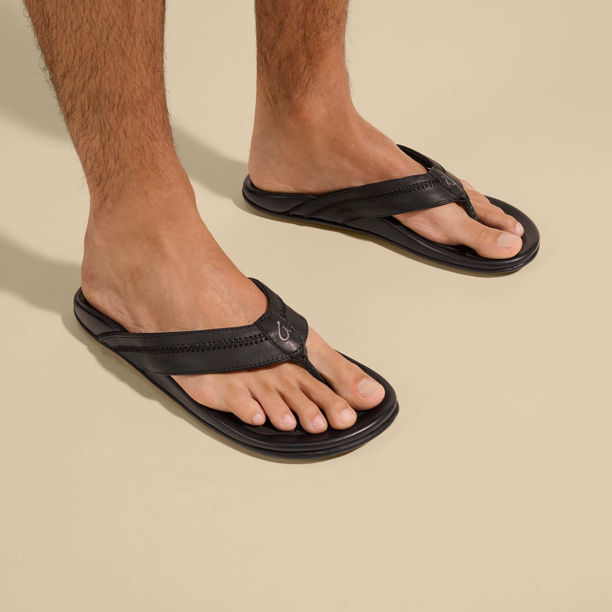 Hiapo - Lava Rock Leather Beach Sandals