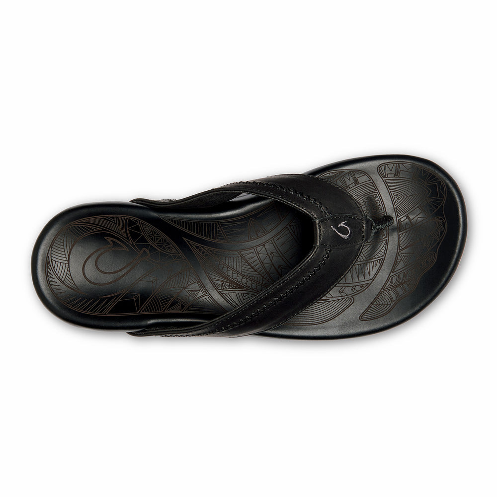 Hiapo - Lava Rock Leather Beach Sandals