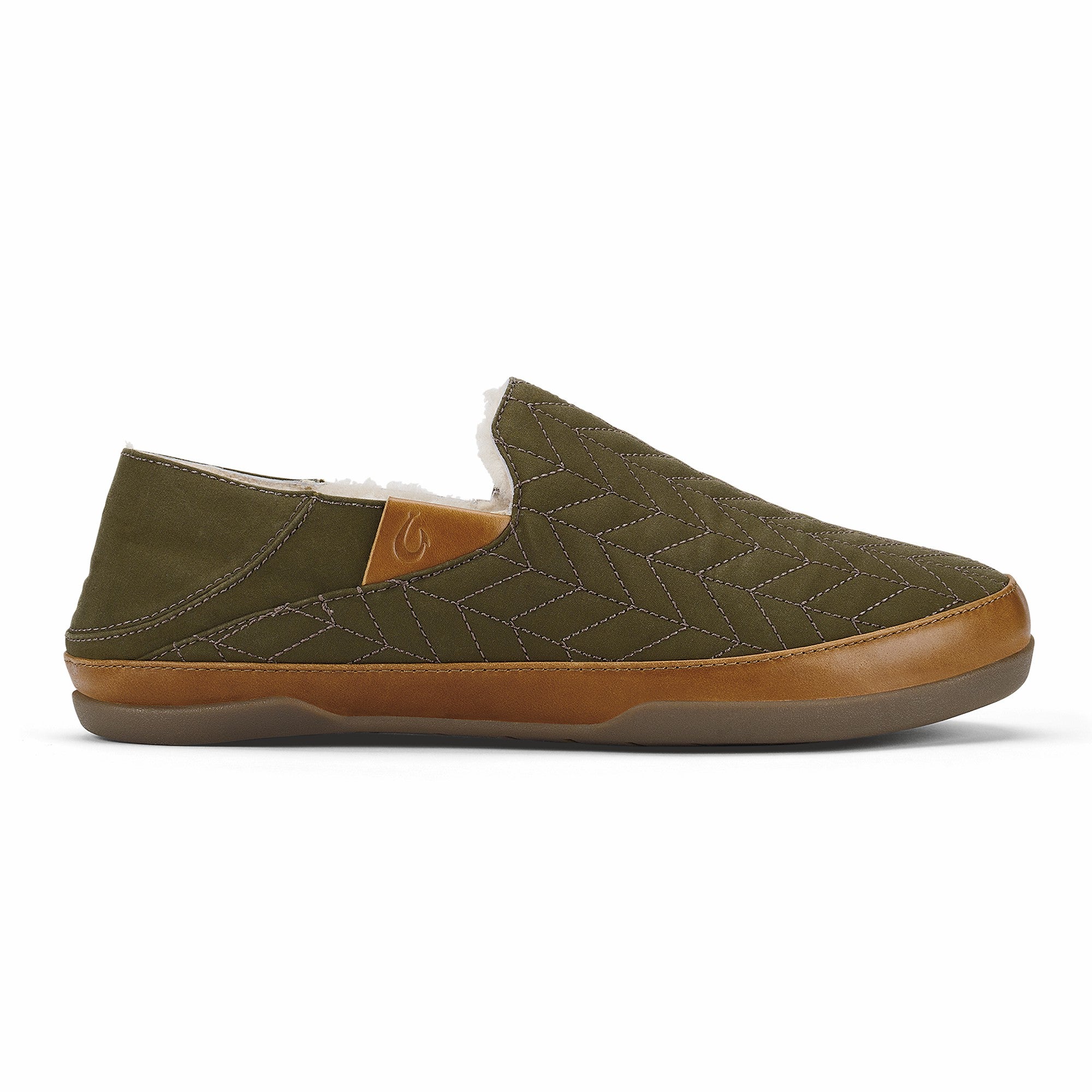 Hanohano Waxed Canvas Slippers - Husk