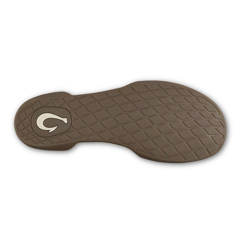 Hanohano Waxed Canvas Slippers - Husk