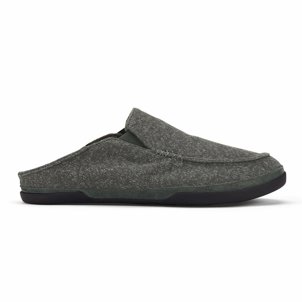Moloā Hulu Men's Lightweight Slippers - Lava Rock