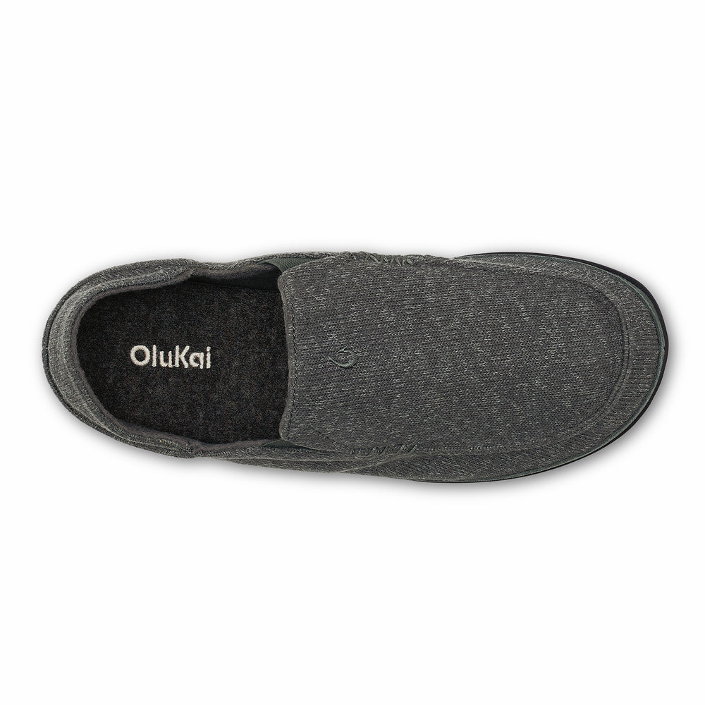 Moloā Hulu Men's Lightweight Slippers - Lava Rock