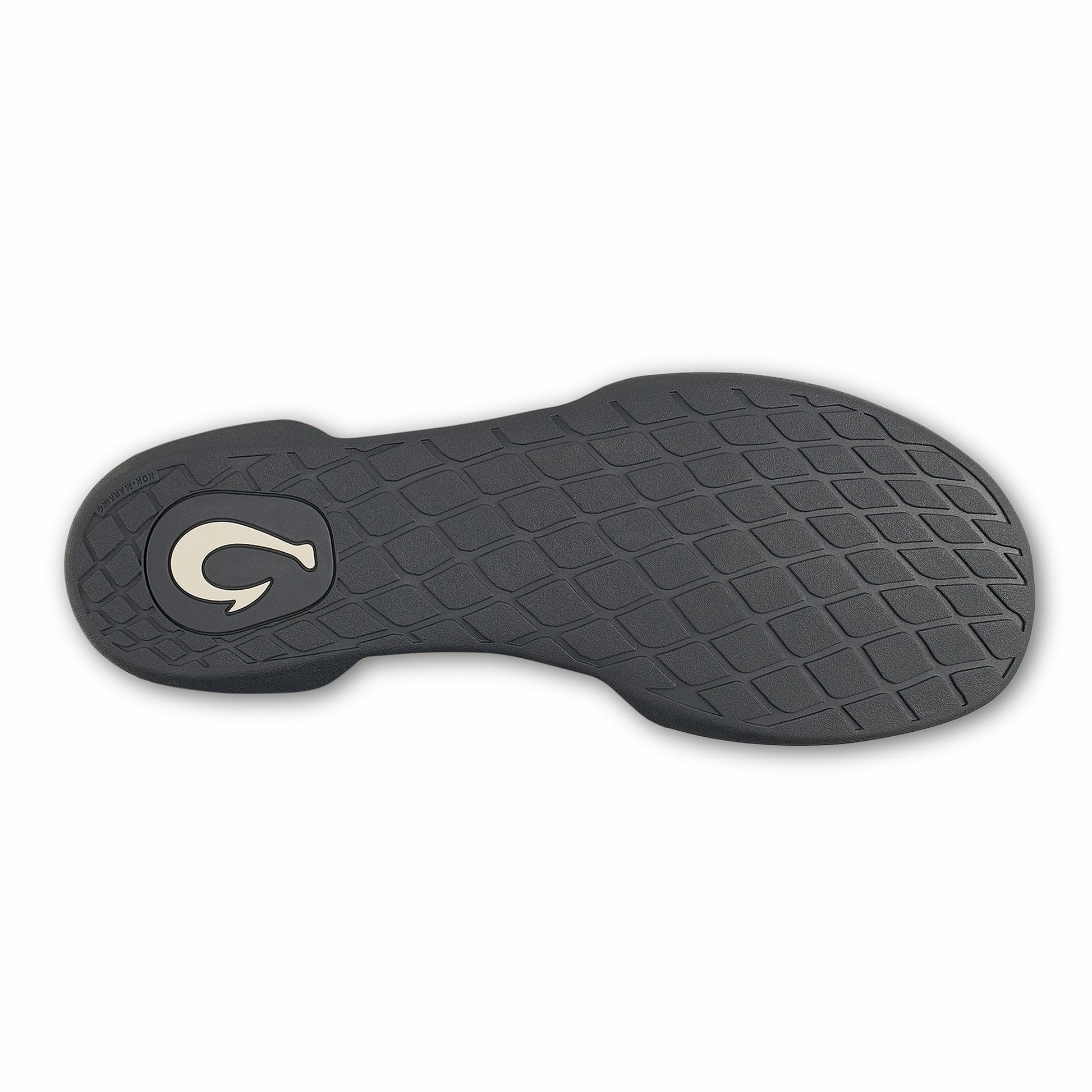 Hanohano Waxed Canvas Slippers - Dark Shadow