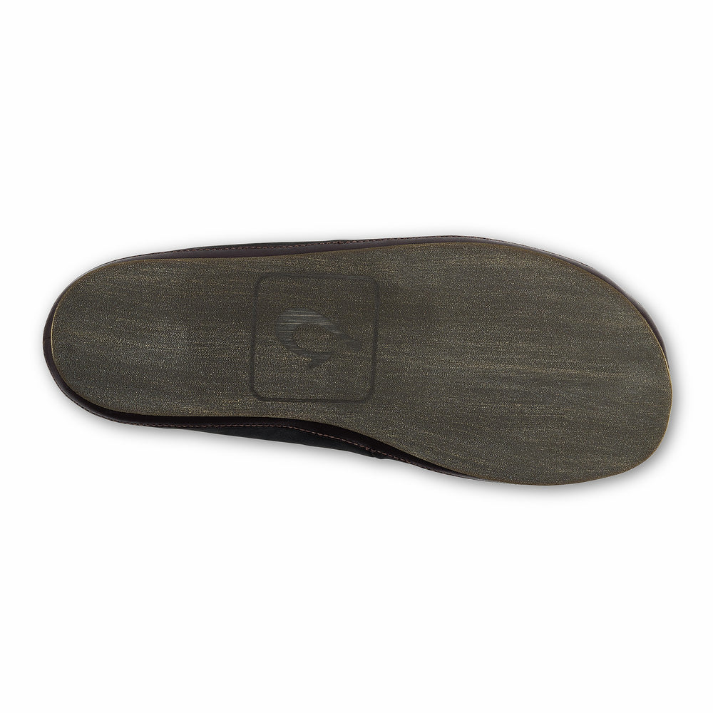 Moloā Slipper - Black / Dk Java