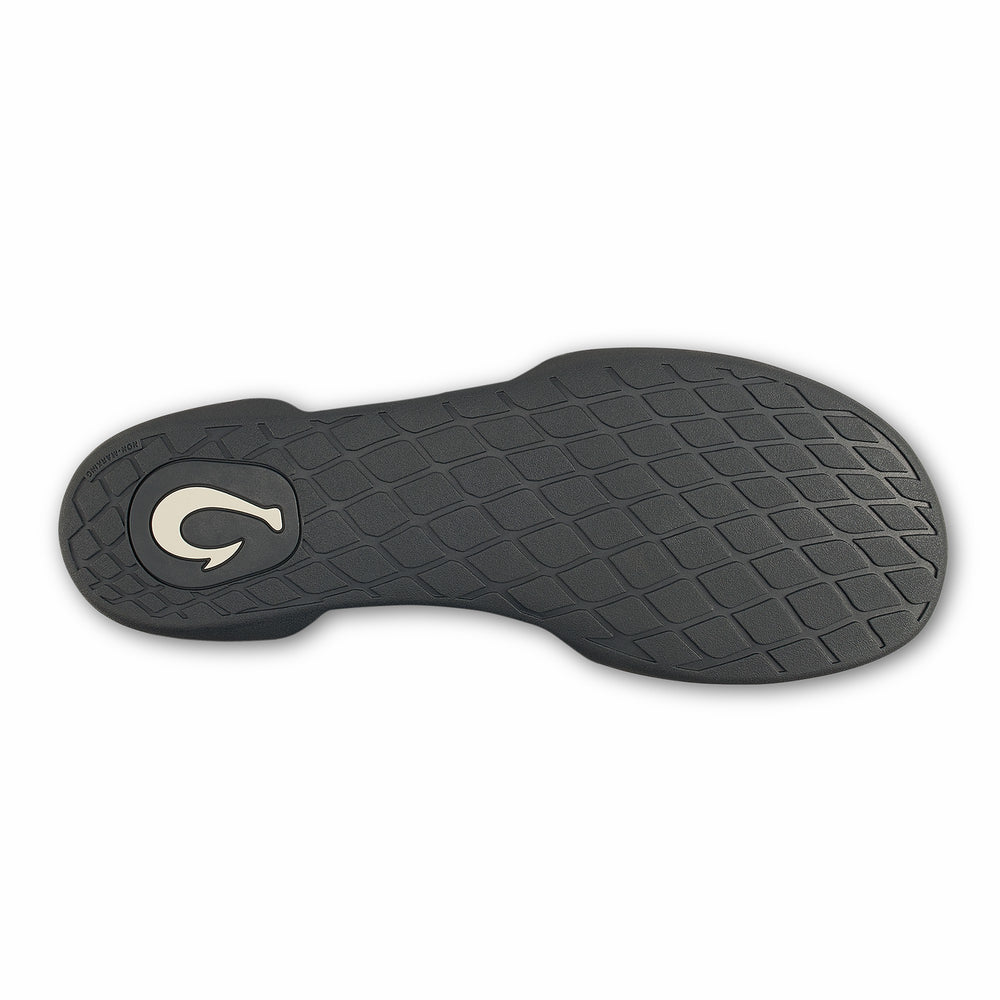 Moloā Hulu Wool Slippers - Black