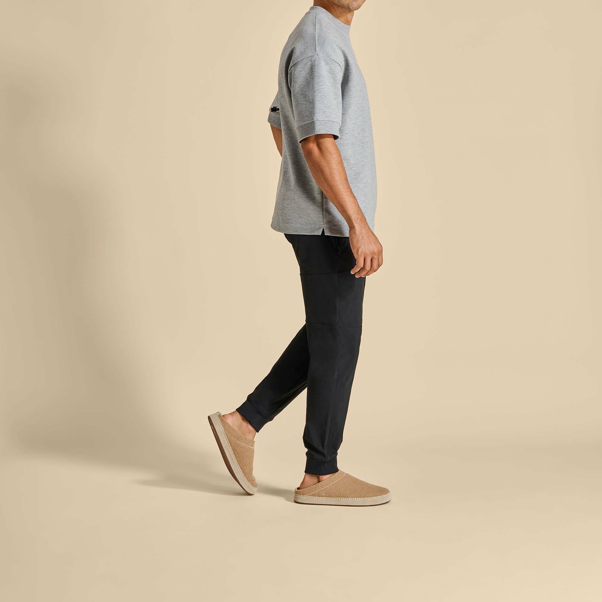 Hāmani Hulu Wool Mule Slippers - Oatmeal