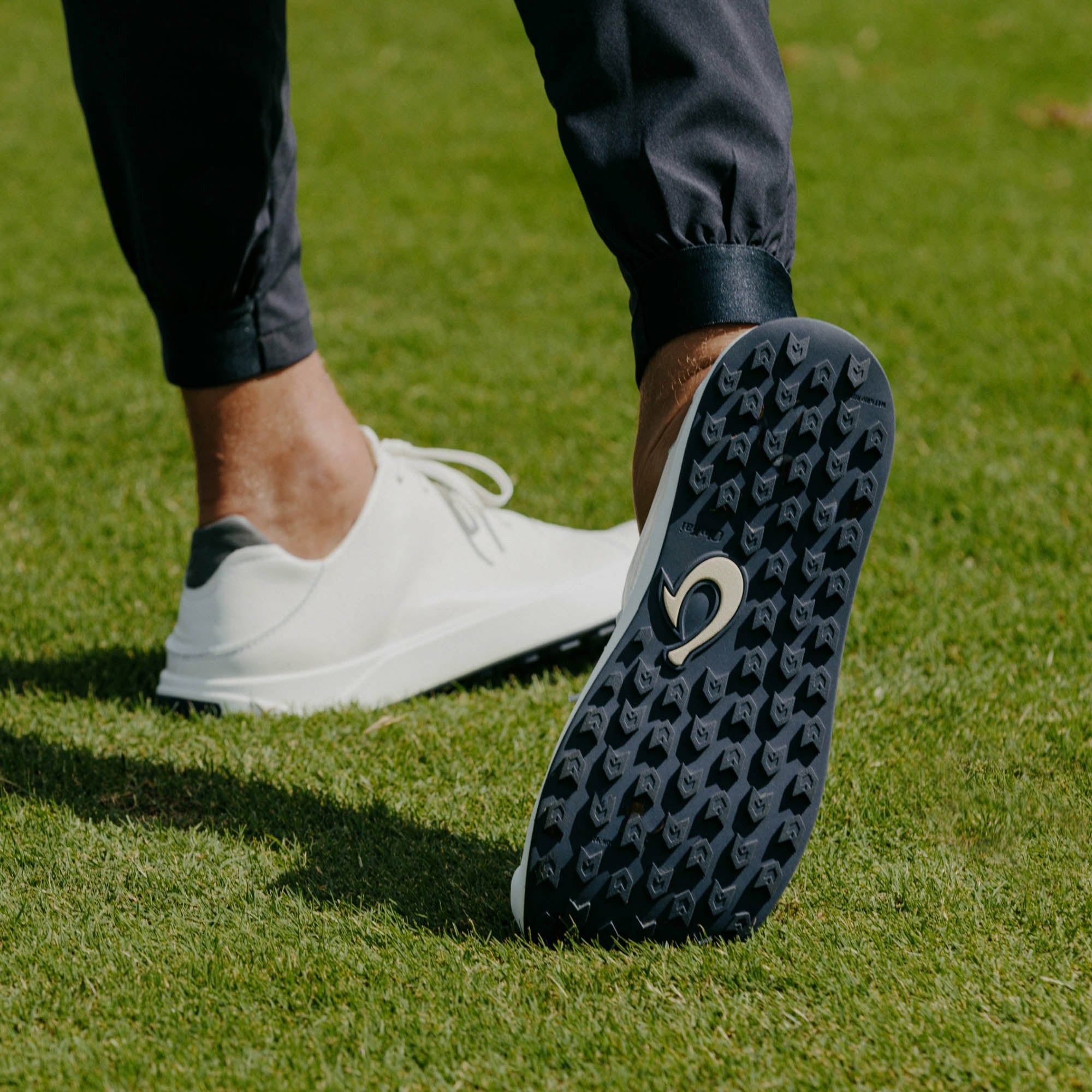 Wai‘alae Waterproof Leather Golf Shoes - White