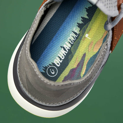 Manele Breathable Golf Shoes - Poi / Charcoal
