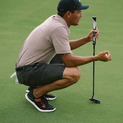 Manele Breathable Golf Shoes - Black / Dark Shadow