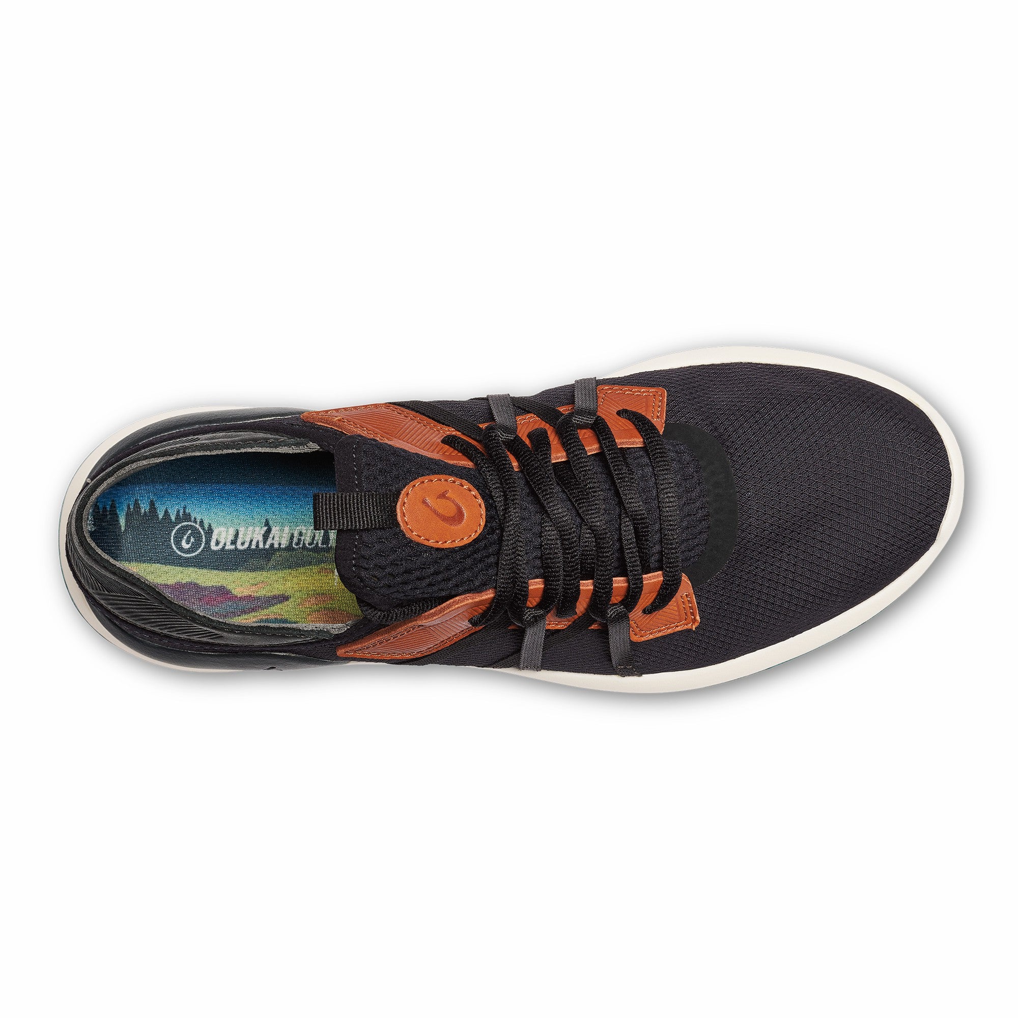 Manele Breathable Golf Shoes - Black / Dark Shadow