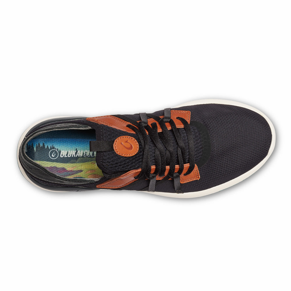 Manele Breathable Golf Shoes - Black / Dark Shadow