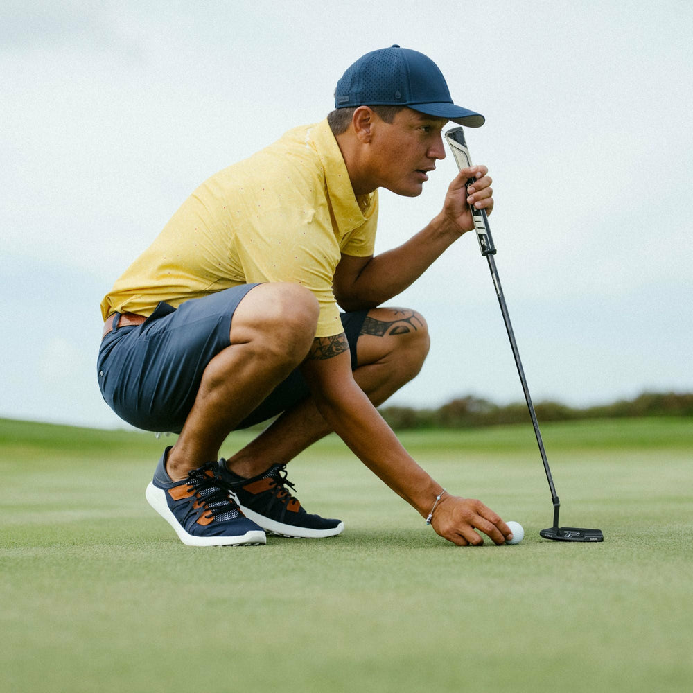 Manele Breathable Golf Shoes - Trench Blue