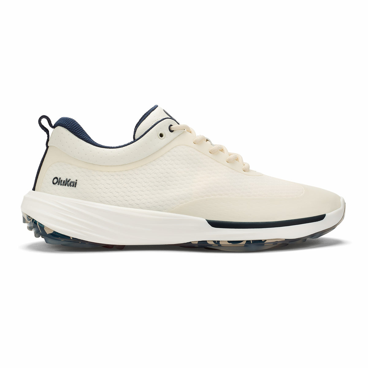Mākena Waterproof Golf Shoes - White Sand
