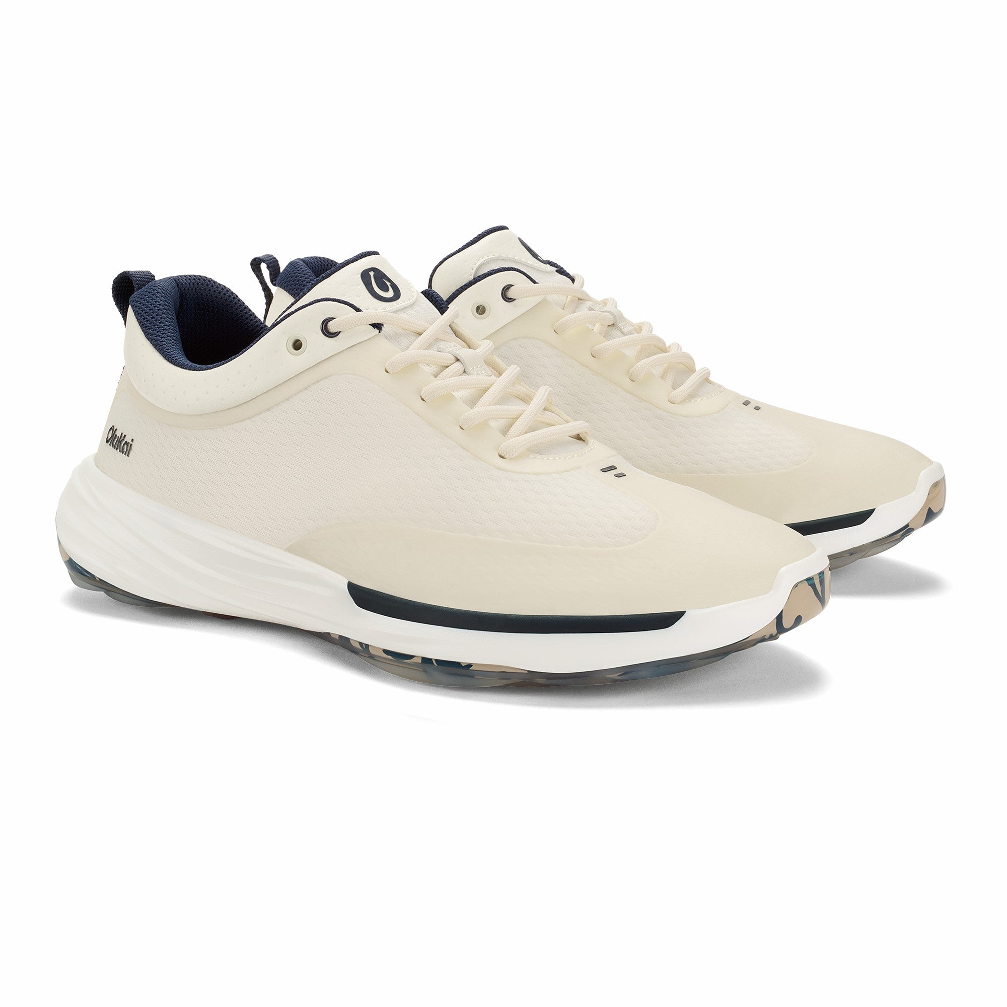 Mākena Waterproof Golf Shoes - White Sand