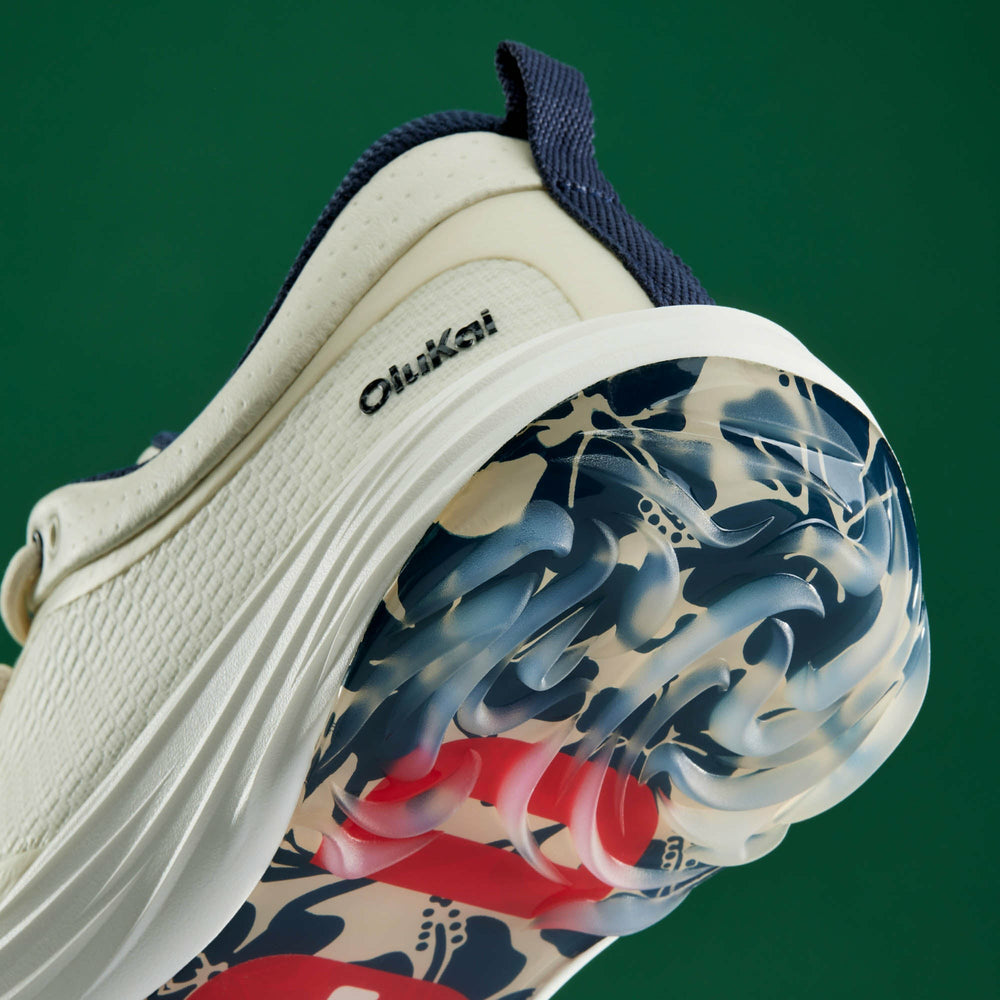 Mākena Waterproof Golf Shoes - White Sand