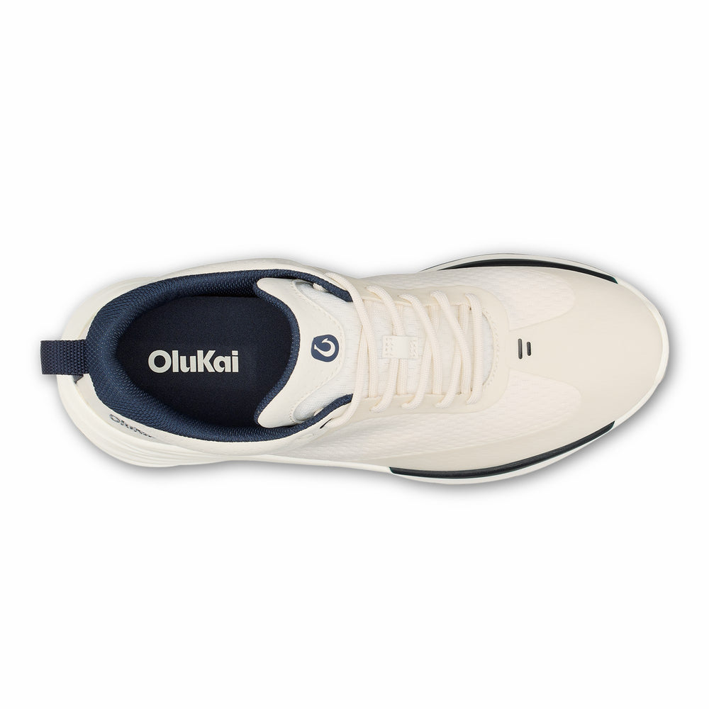 Mākena Waterproof Golf Shoes - White Sand
