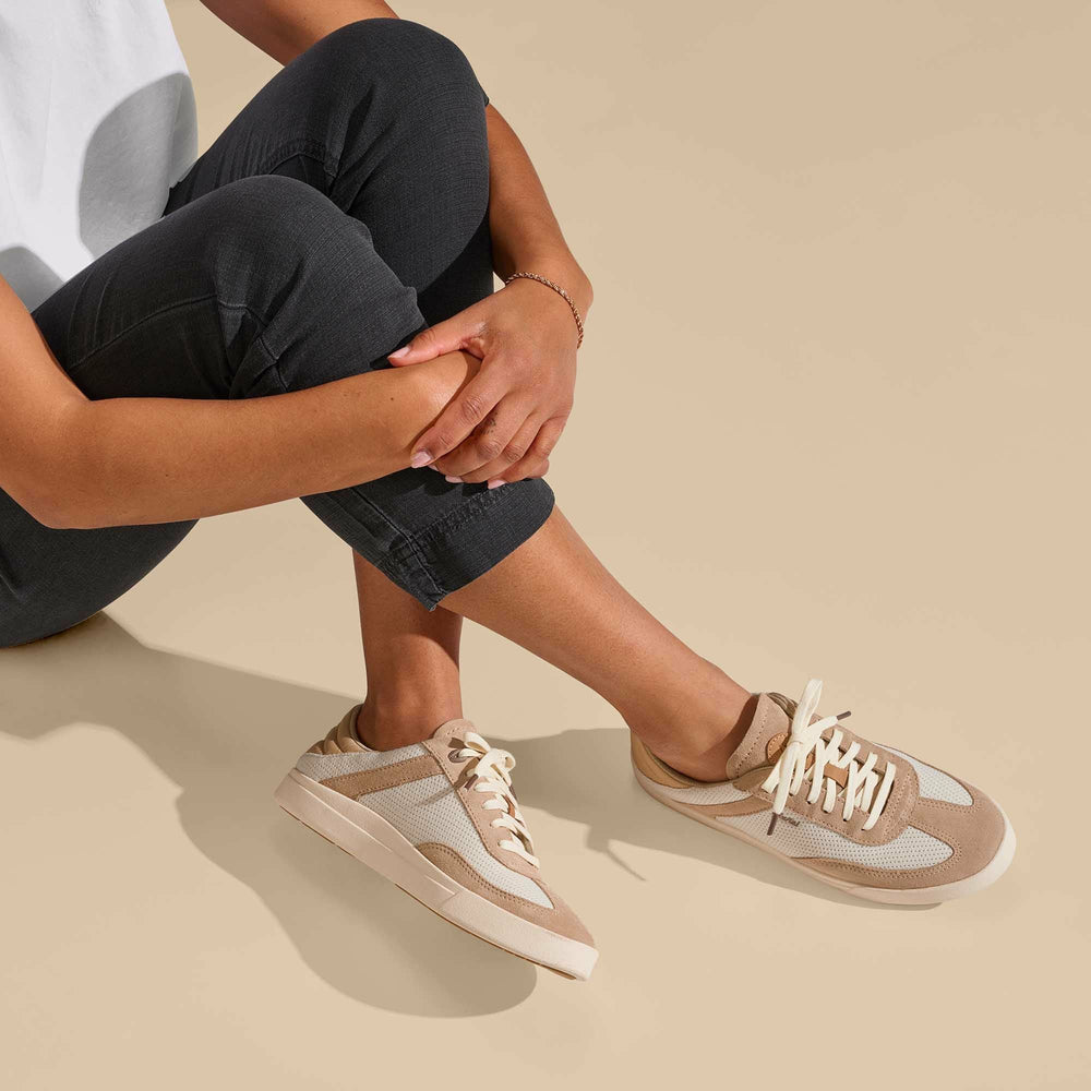 Kīlea Sneaker Shoes - Tan / Tapa
