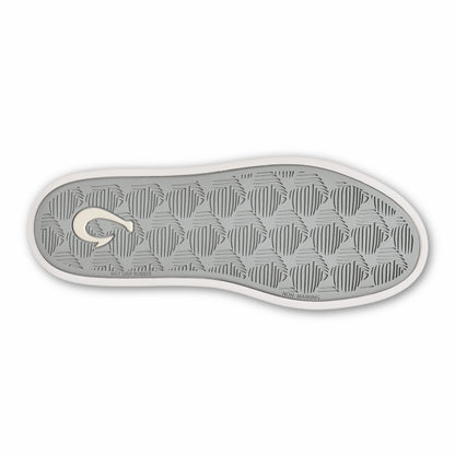 Pehuea Lī ‘Ili Women's Leather Sneakers - Ash