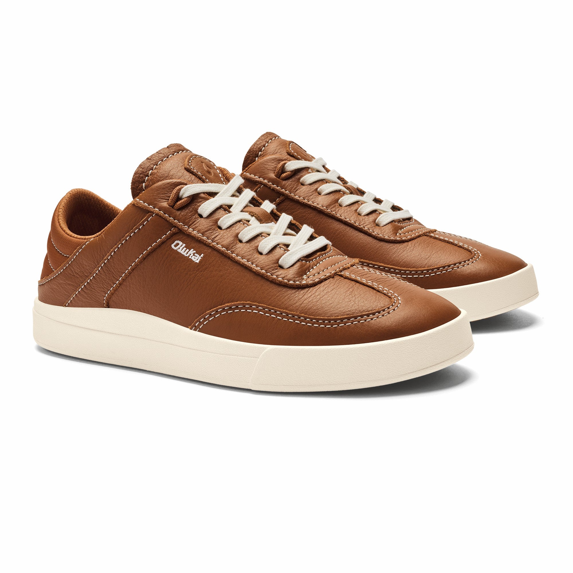 Hā‘upu Leather Sneakers - Fox