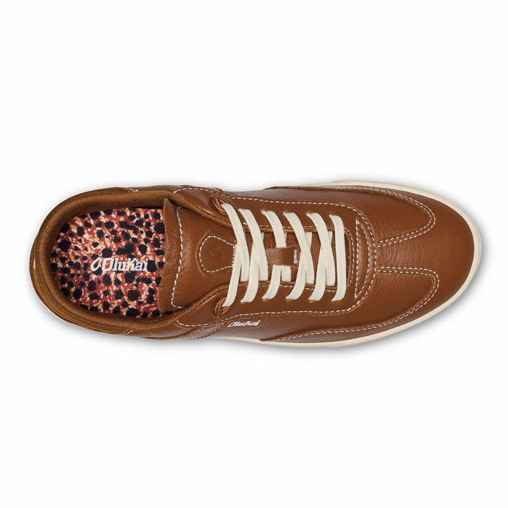 Hā‘upu Leather Sneakers - Fox