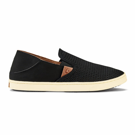 Pehuea Women's Breathable Slip-On Sneakers - Black