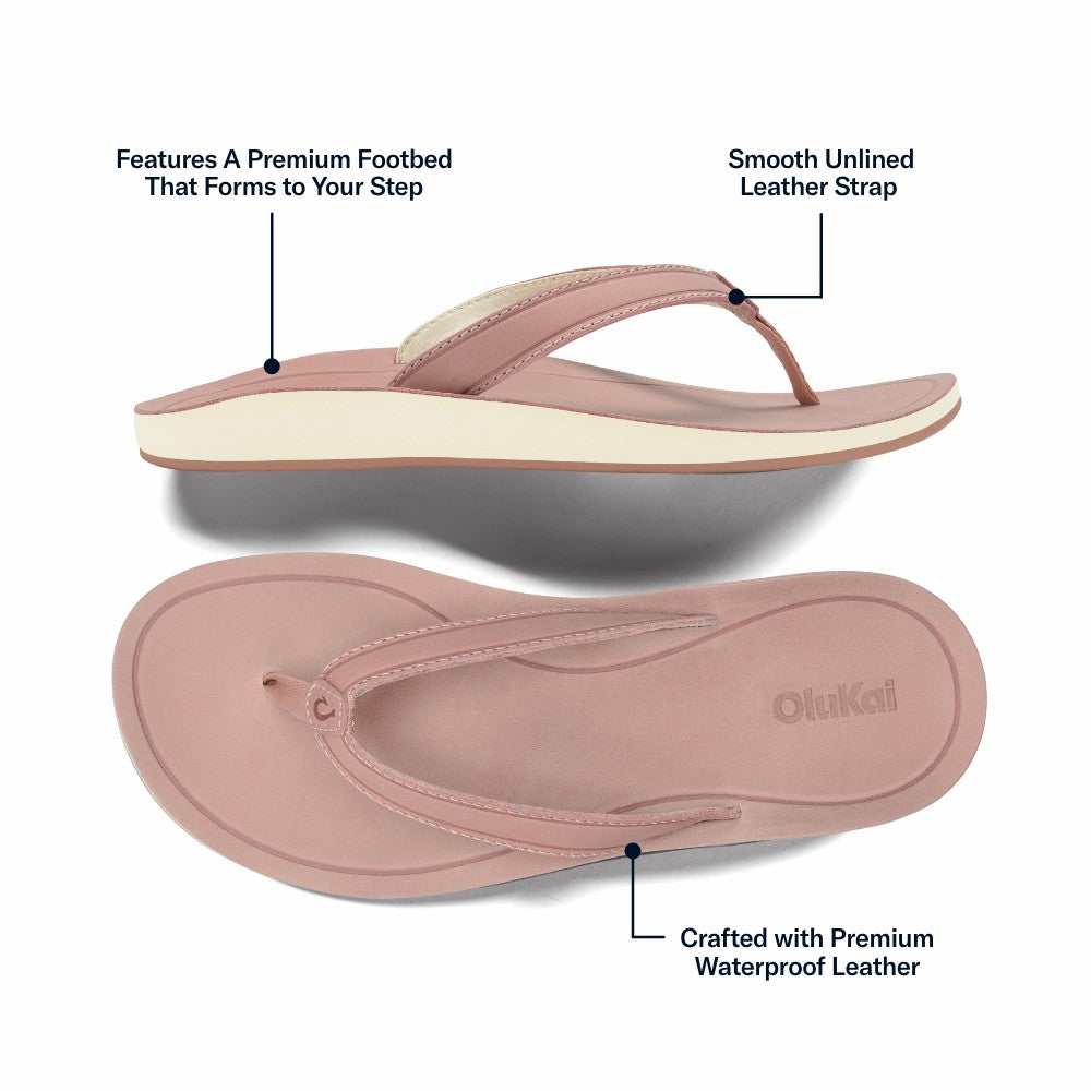 Southshore Waterproof Leather Sandals - Soft Pink