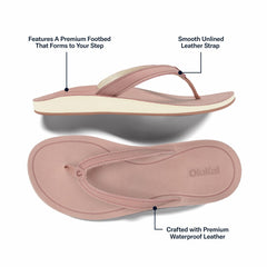 Southshore Waterproof Leather Sandals - Soft Pink