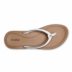 ‘Uiki Everyday Beach Sandals - White Sand / Almond