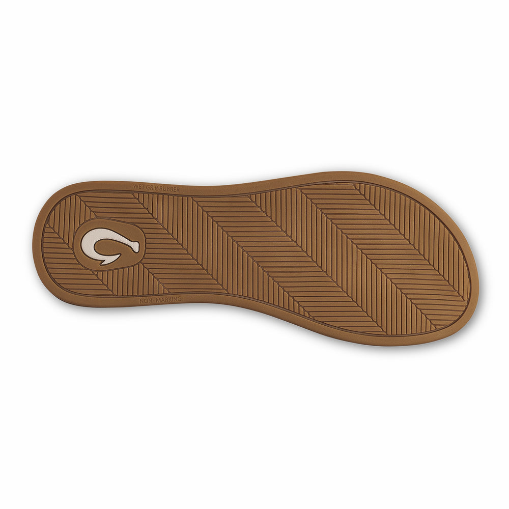 ‘Uiki Everyday Beach Sandals - White Sand / Almond