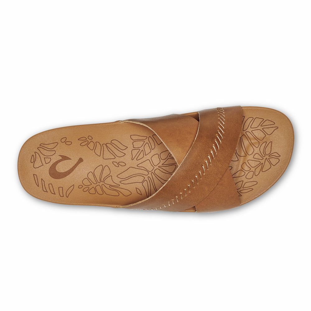 Kipe‘a ‘Olu Women‘s Slide Sandals - Sahara