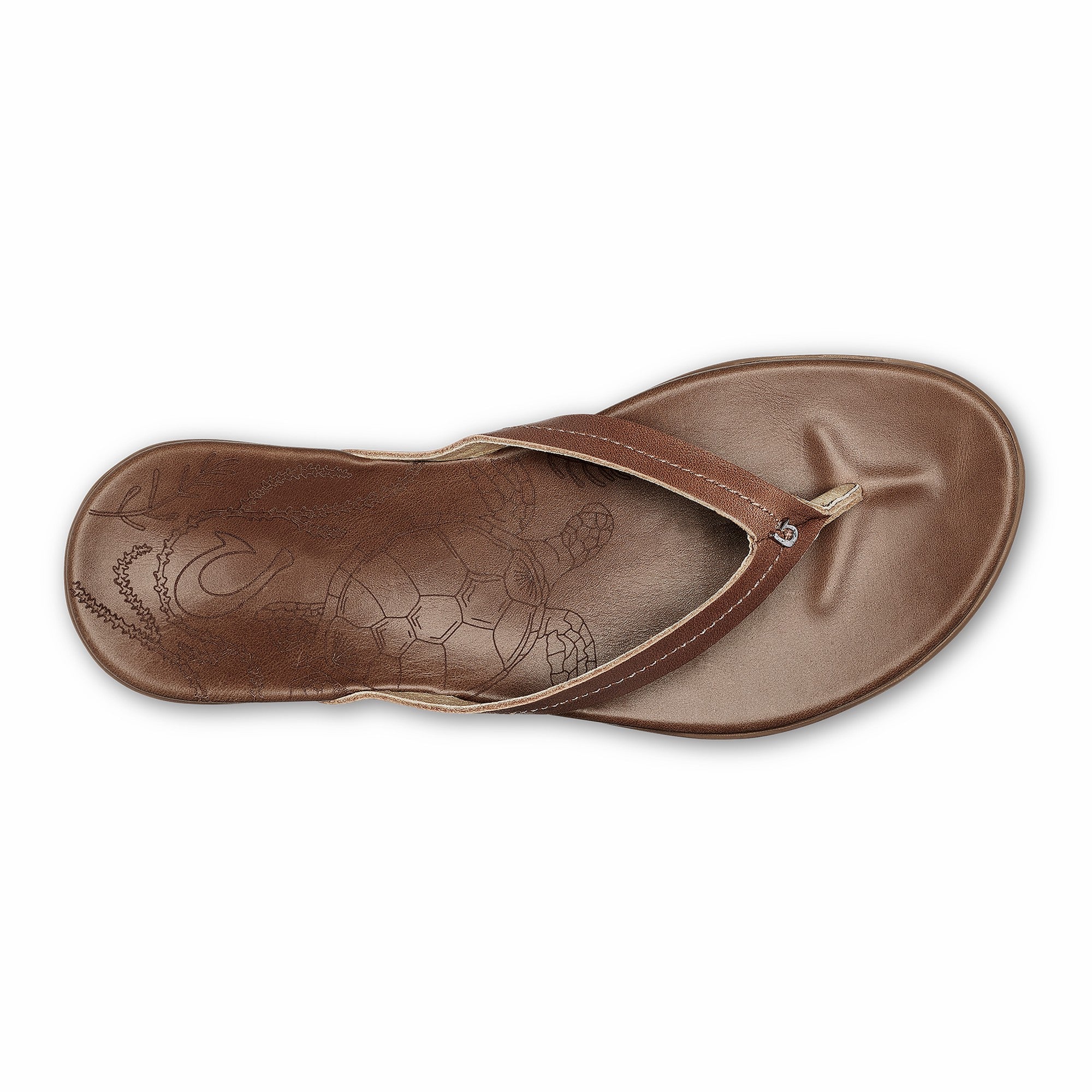 Honu Leather Beach Sandals - Tan