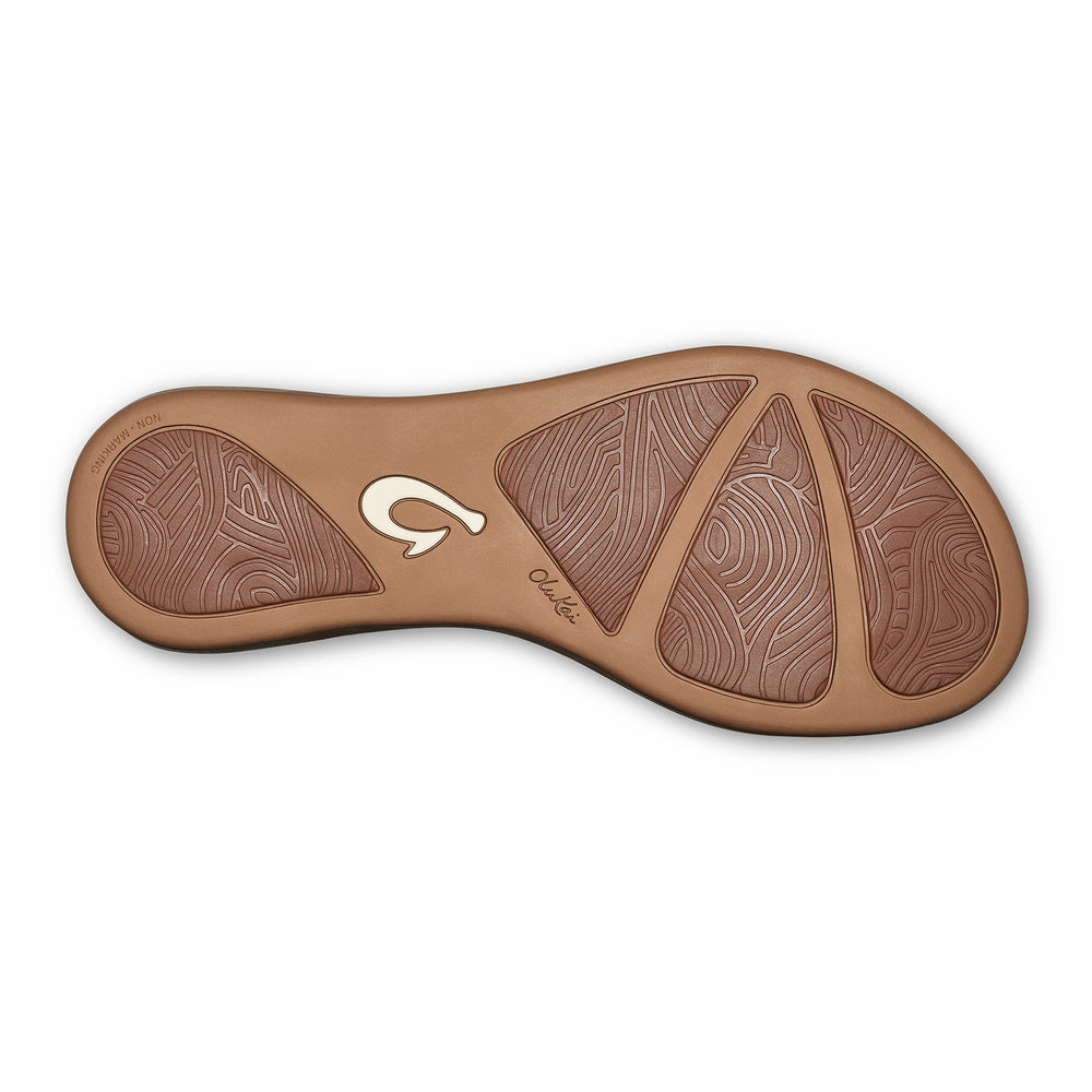 Honu Leather Beach Sandals - Tan