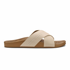 Kipe‘a ‘Olu Women‘s Slide Sandals - Puka / Tan