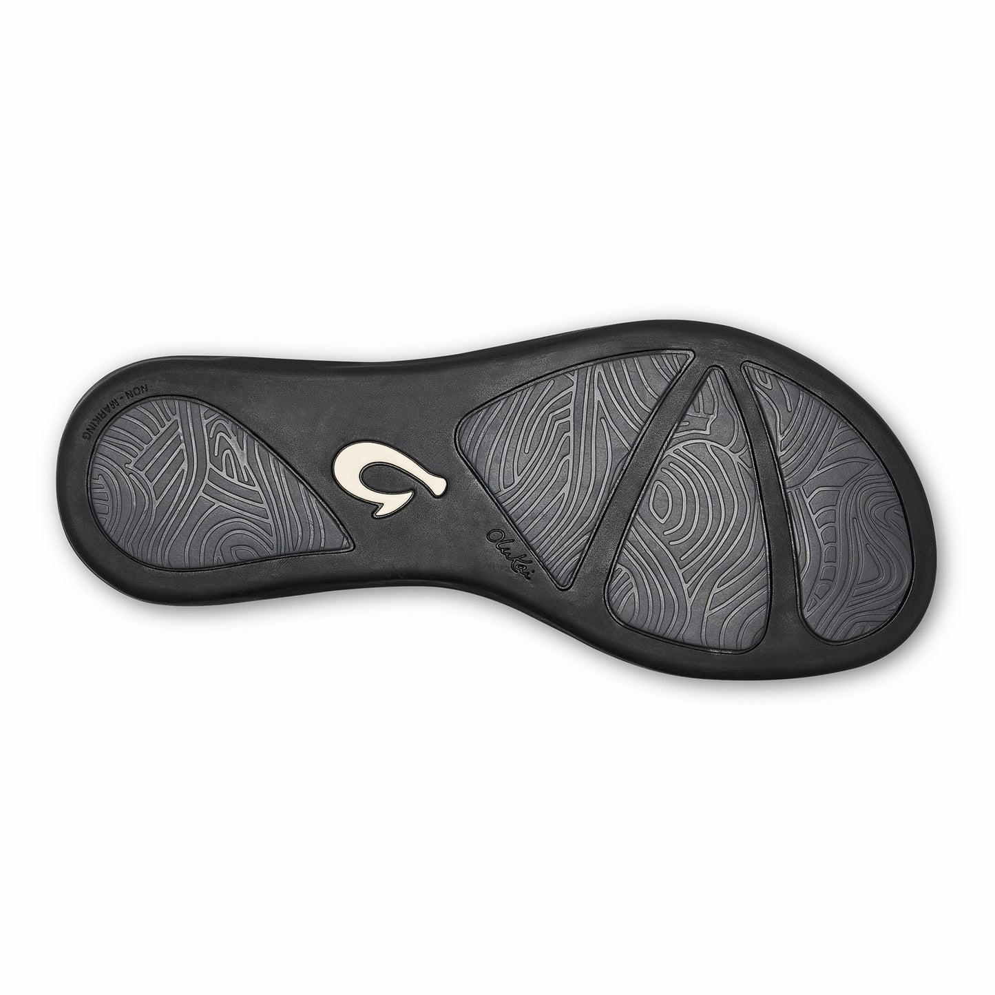 Honu Leather Beach Sandals - Black