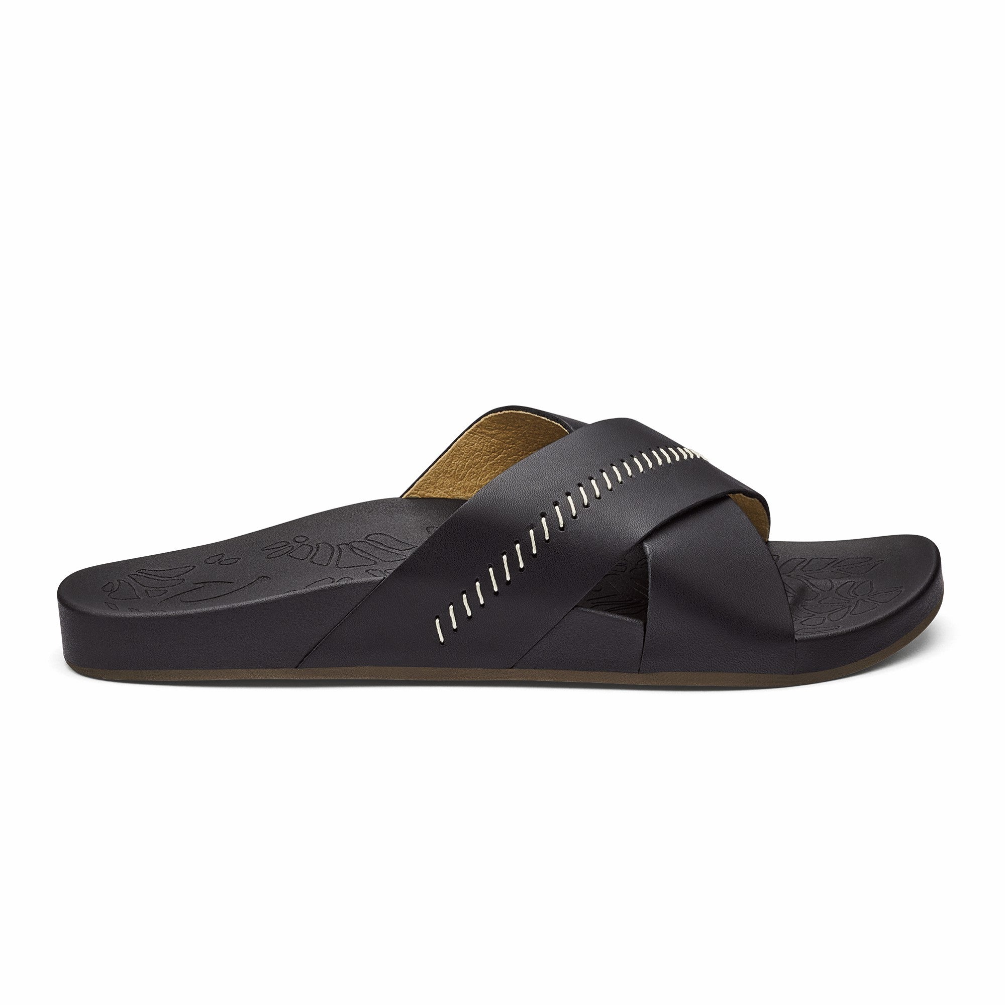Kipe‘a ‘Olu Women‘s Slide Sandals - Black